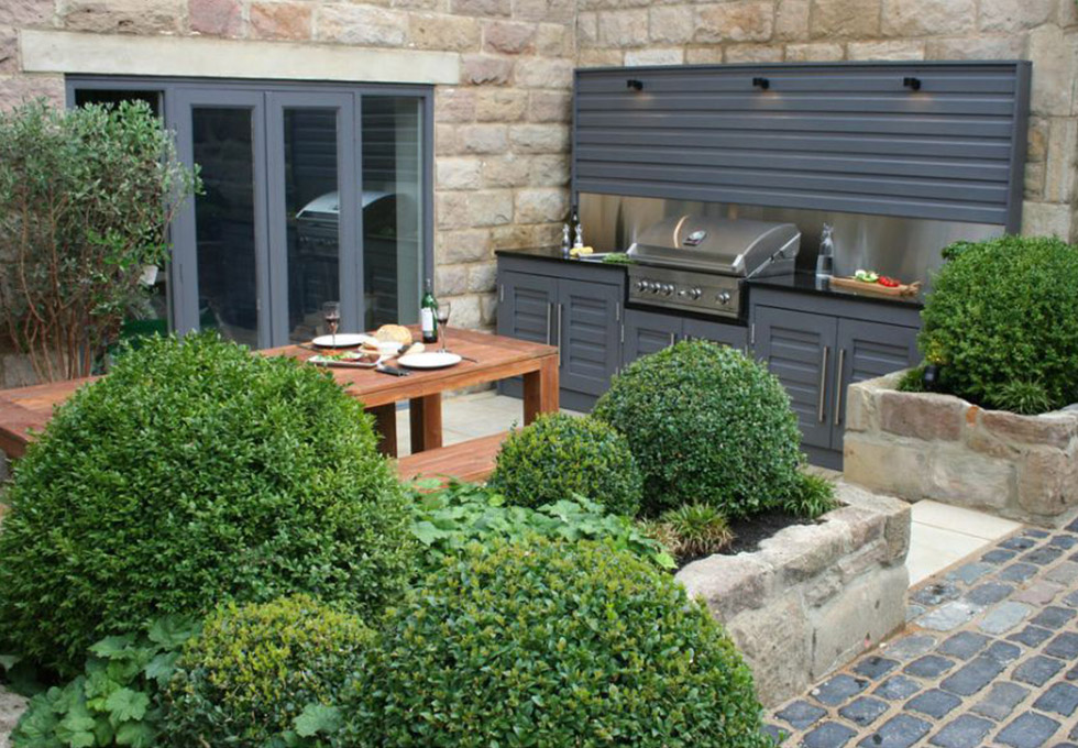 outdoor kitchen in cheshire